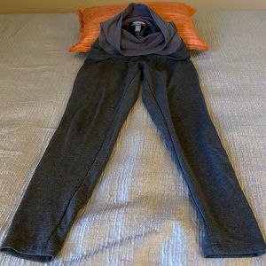 Maternity Pants Size M “ A pea pod in the pod” grey pants